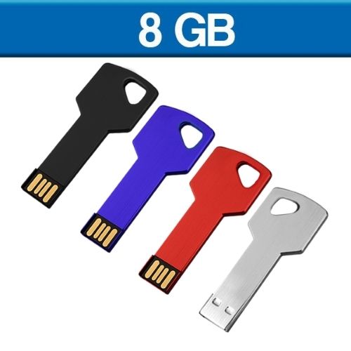 MEMORIA USB LLAVE CUADRADA DE 8GB, 