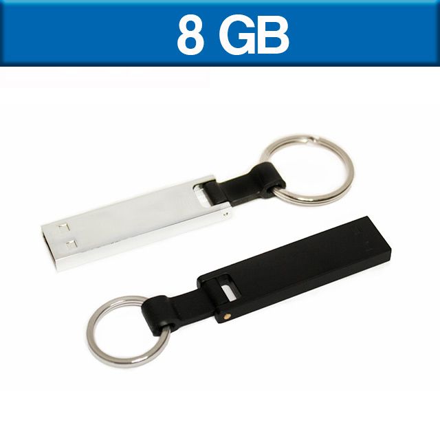MEMORIA USB LLAVERO METALICO DE 8GB