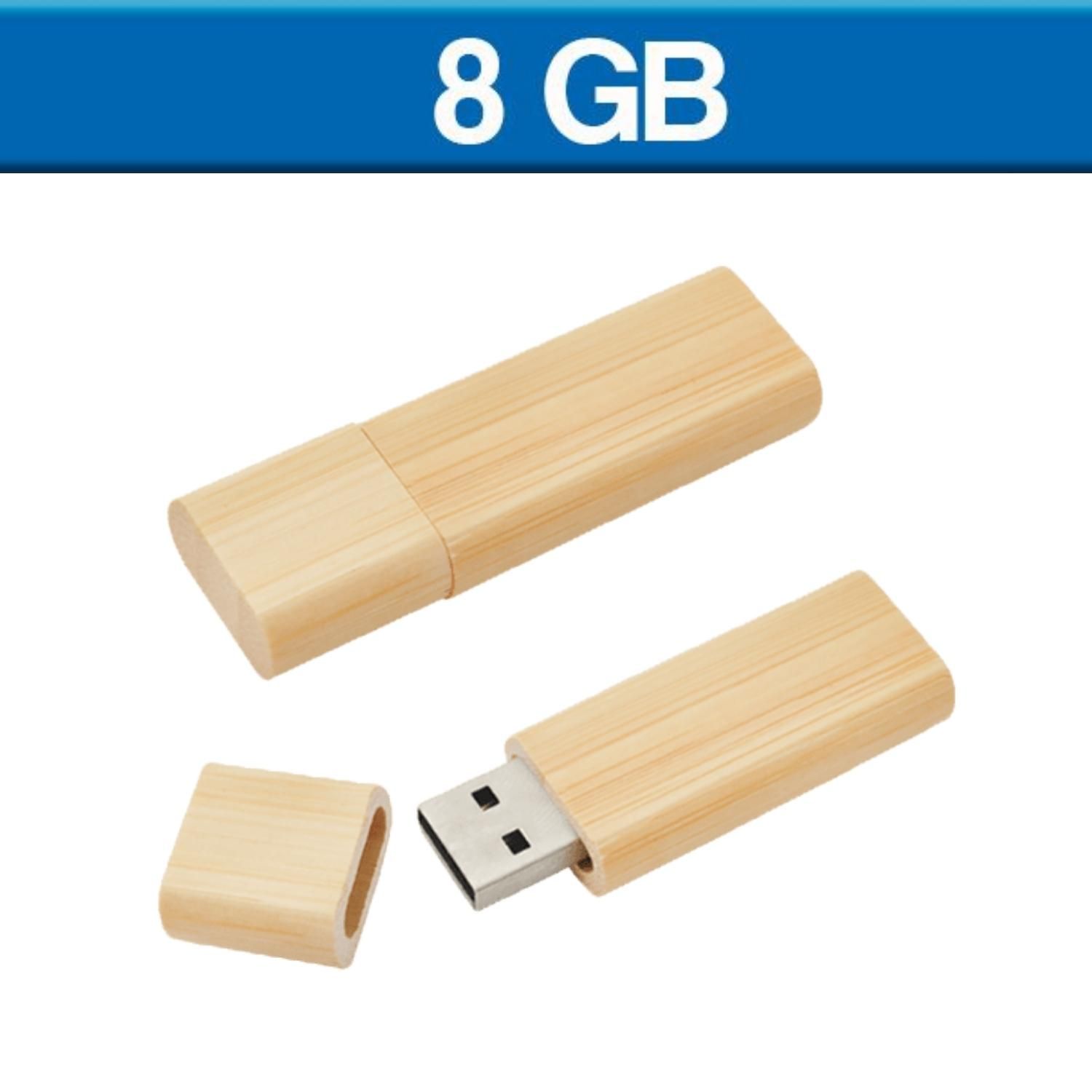 MEMORIA USB BAMBOO DE 8GB.